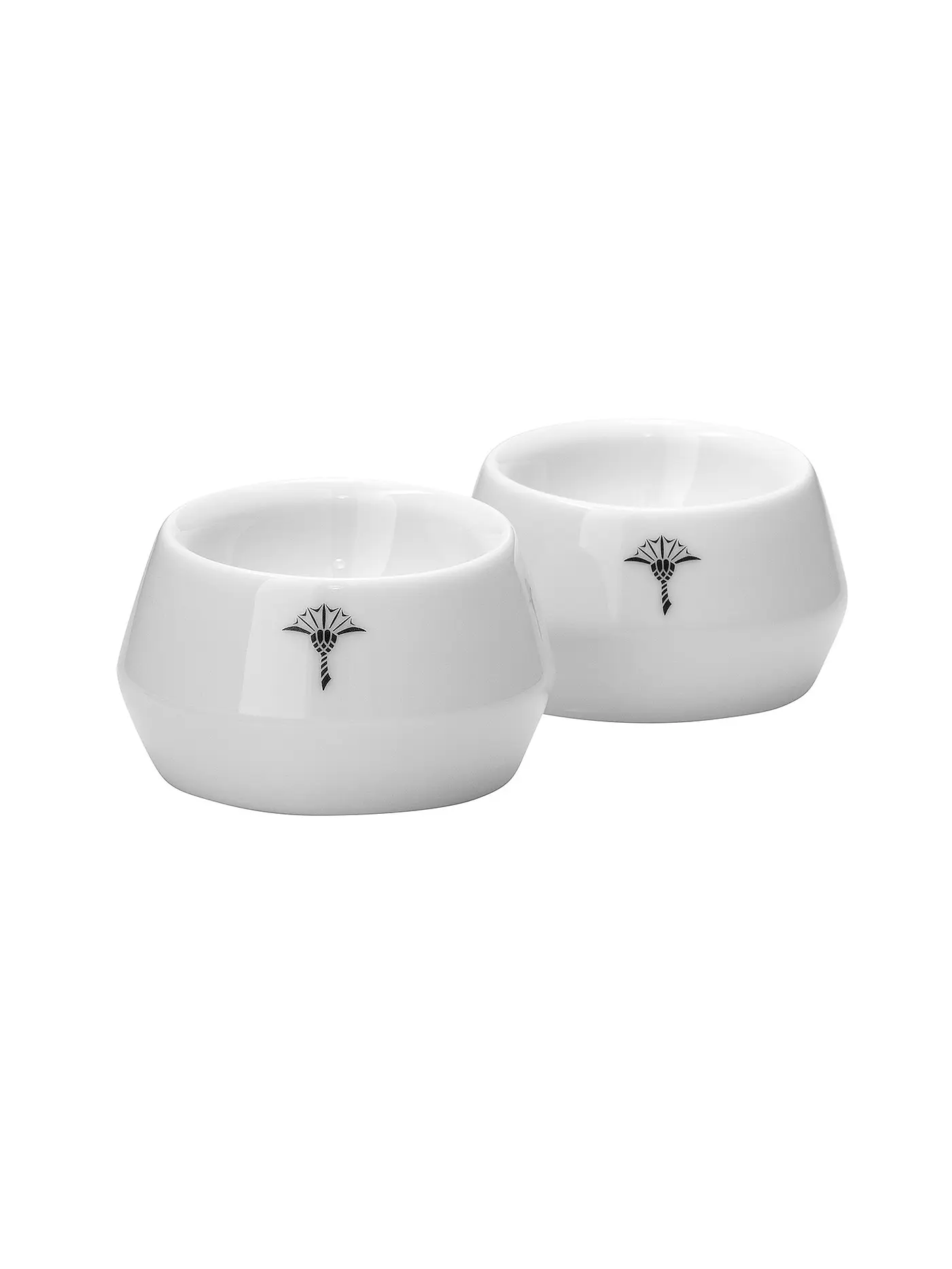 JOOP | Eierbecher 2er Set 3,7x6,1cm Single Cornflower Weiss | 
